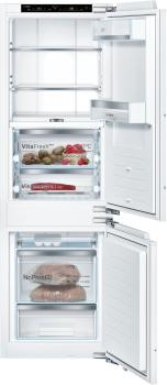Bosch KIF86PFE0 - Serie 8, Einbau-Kühl-Gefrier-Kombination mit Gefrierbereich unten, Flachscharnier, Nische 178 cm